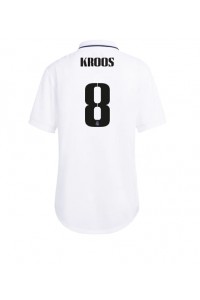 Real Madrid Toni Kroos #8 Voetbaltruitje Thuis tenue Dames 2022-23 Korte Mouw